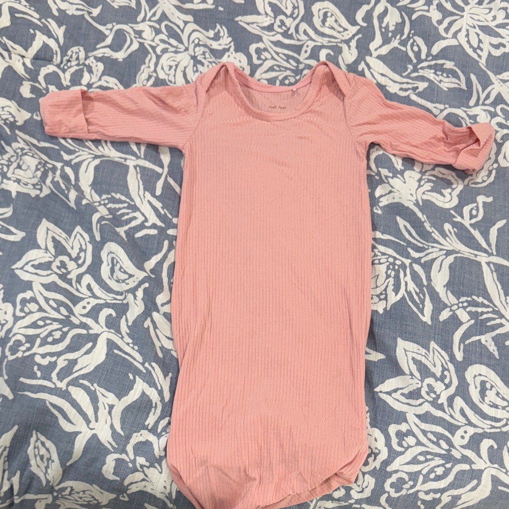 Little Sleepies Soft Pink Gown Newborn